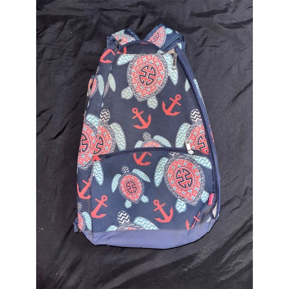 Simply Southern Sea Turtle Pickleball Tennis Racquet Backpack Sling Bag anchor